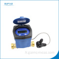 Compteur d&#39;eau numérique à ultrasons liquide Mbus alimenté par batterie
